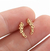Pendientes en forma de hoja