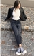 jean talle 40 negro - comprar online