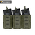 Imagem do IDOGEAR-Bolsa Tripla Mag, Tática Molle Carrier, Corte a Laser, LSR, 9mm, 556, 3