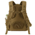 QT & QY-Mochila Tática Militar para Homens, Mochila Molle Exército de 3 Di