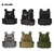 Yakeda-Outdoor Caça Colete Tático, Porta-Chapas, Protetor, Ajustável, Airsoft - PANDORA MAGAZINE E SPORTS