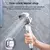 Alta Pressão Cabeça de Chuveiro, Water Saving, 3 Modos, Ajustável, One-Key St na internet