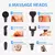 XIAOMI-Smart Home Massager Gun, Massagem Corporal Inteira, Fascial Gun, Aliviar - loja online