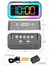 Relógio Despertador Digital Smart LED - comprar online