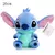 Imagem do 20cm disney lilo & ponto rosa azul enchido bonecas de pelúcia crianças pin