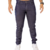 Calça de sarja masculina escura com bolso traseiro detalhado - HD variedades