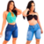 Kit 2 Shorts Feminino Cintura Alta: Conjunto de Beleza