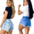 Kit 2 Shorts Jeans Femininos Destroyed: Estilo Desfiado - comprar online