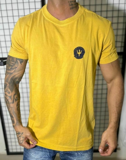 Camisa Osklen Básica Amarela