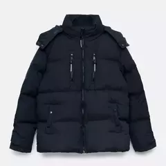 Campera Puffer Orion Azul - comprar online