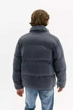Campera Basic Puffer Azul - Raiders
