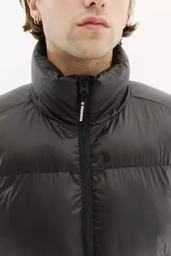 Campera Basic Puffer Negro - Raiders