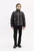 Campera Print Puffer Negro - comprar online