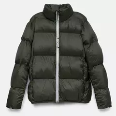 Campera Print Puffer Verde en internet