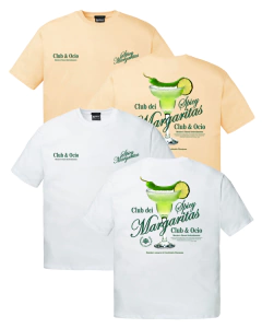 Remera Margaritas Blanco en internet