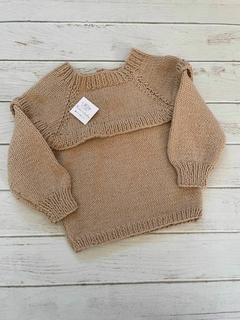 BUZO TEJIDO BEIGE