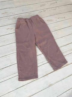 PANTALON CASTAÑO - comprar online