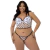 Conjunto Sexy Plus Size em Tule Desenhado