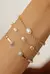 Pulseira elos e pérola barroca - comprar online