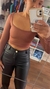 CALÇA COURO FAKE WID LEG - comprar online