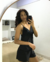 Babydoll Preto com Renda na internet