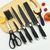 Kit Facas De Cozinha Churrasco Jogo de Facas 6 Peças Profissional Antiaderente - loja online
