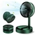 Imagem do Mini Ventilador USB Portátil Turbo Com Suporte Celular Dobrável