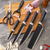 Kit Facas De Cozinha Churrasco Jogo de Facas 6 Peças Profissional Antiaderente