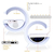 Luminária 4 Em 1 Caixa De Som Bluetooth Relógio LED Carregador Celular Indução - New Hard