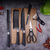 Kit Facas De Cozinha Churrasco Jogo de Facas 6 Peças Profissional Antiaderente - New Hard