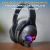 Fone De Ouvido Bluetooth Caveira Led HeadPhone Sem Fio Over Ear Headset RGB Skull Entrada SDCard AUX - comprar online