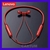 AURICULAR BLUETOOTH 5.0 LENOVO MANOS LIBRES NUQUERO DEPORTIVO HE05 ROJO 6HS CONTROL VOLUMEN - comprar online