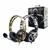 AURICULAR PC GAMER CAMUFLADO CON MIC PS4 1 PLUG 3.5 + ADAPTADOR JACK A PLUG AUR34