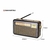 RADIO MESA AM/FM USB AUX MICRO PANEL SOLAR + LUZ FLEXIBLE POWER BANK DAIHATSU en internet