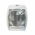 CALOVENTOR ELÉCTRICO BLANCO CON GUARDA CABLE 1800W INDEPLAS IC-O2BLANCO 2 POTENCIAS