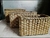 cesto de junco rectangular x 2