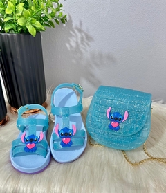 KIT SANDALIA STITCH AZUL