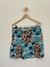 Saia de algodão floral - comprar online