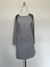 Vestido Moletinho cinza - Sustenta Estilo