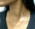 Choker Duplo com Corrente