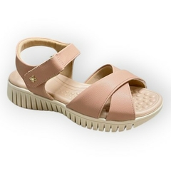 Imagem do SANDALIA FLATFORM VELCRO SOFTLI NEW ANTIQUE 10142