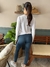 PLAYERA BASICA MUJER MANGA LARGA TELA PROTECCIÓN UV - comprar en línea