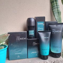Homem Elo Kit completo (Perfume + Shampoo + Crema multifuncional barba + Roll on + 3 jabones) - comprar online