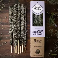 Sahumerios Línea Hierbas Lavanda y olibano - comprar online