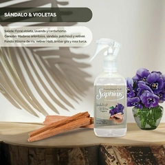 Textil Saphirus Sándalo y violetas