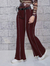 Pantalon oxford Bordó, marca Shein