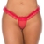 Calcinha Sexy Fio Dental Gabi Vermelho - Pimenta Sexy - loja online