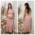 Vestido Longo Detalhe Gripi na internet