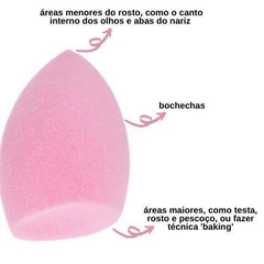 Esponja Chanfrada Fix Mais - Império das Makes