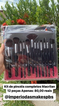 Kit Com 12 Pincéis Macrilan - comprar online